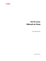 Canon PIXMA MX725 Manual de usuario