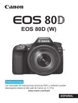 Canon EOS 80D Manual de usuario