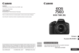 Canon EOS 750D Manual de usuario