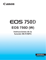 Canon EOS 750D Manual de usuario