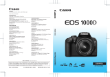 Canon EOS 1000D Manual de usuario