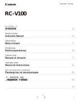 Canon RC-V100 Manual de usuario
