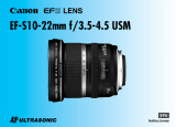 Canon EF-S 10-22mm f/3.5-4.5 USM Manual de usuario