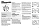 Canon EF-M 15-45mm f/3.5-6.3 IS STM Manual de usuario