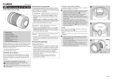 Canon EF-M 18-150mm f/3.5-6.3 IS STM Manual de usuario