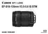 Canon EF-S 18-135mm f/3.5-5.6 IS STM Manual de usuario