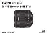 Canon EF-S 18-55mm f/4-5.6 IS STM Manual de usuario