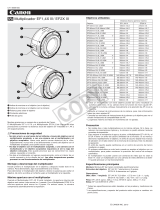 Canon Extender EF 1.4X III Manual de usuario