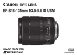 Canon EF-S 18-135mm f/3.5-5.6 IS USM Manual de usuario