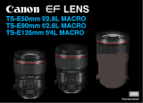 Canon TS-E 50mm f/2.8L MACRO Manual de usuario