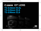 Canon TS-E 90mm f/2.8 Manual de usuario