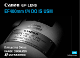 Canon EF 400mm f/4 DO IS USM Manual de usuario