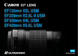 Canon EF 400mm f/5.6L USM Manual de usuario