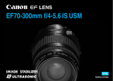 Canon EF 70-300mm f/4-5.6 IS USM Manual de usuario