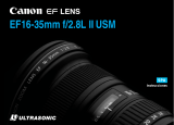 Canon EF 16-35mm f/2.8L II USM Manual de usuario