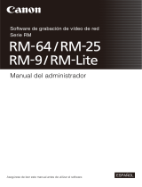 Canon RM-64 Manual de usuario