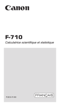 Canon F-710 Guía del usuario