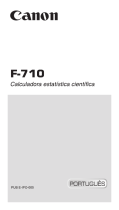 Canon F-710 Manual de usuario