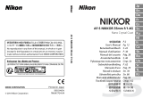 Nikon AF-S NIKKOR 35mm f/1.4G Manual de usuario