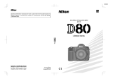 Nikon D80 Manual de usuario