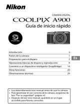 Nikon COOLPIX A900 Guía de inicio rápido