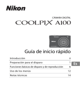 Nikon COOLPIX A100 Guía de inicio rápido