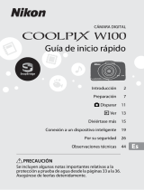 Nikon COOLPIX W100 Guía de inicio rápido