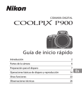 Nikon COOLPIX P900 Guía de inicio rápido