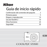 Nikon COOLPIX S5300 Guía de inicio rápido