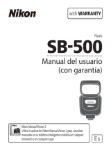 Nikon SB-500 Manual de usuario