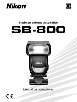 Nikon SB-800 Manual de usuario