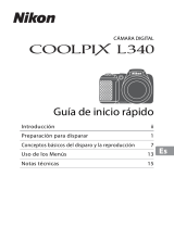 Nikon COOLPIX L340 Guía de inicio rápido