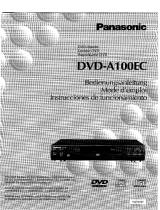 Panasonic DVDA100 El manual del propietario