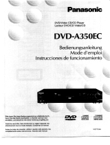 Panasonic DVD-A350 El manual del propietario