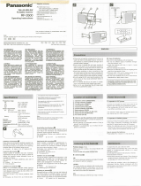 Panasonic RF3500 El manual del propietario