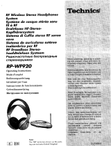 Panasonic RPWF920 Instrucciones de operación