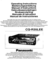 Panasonic CQR35L Instrucciones de operación