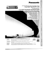 Panasonic CQRDP152N El manual del propietario