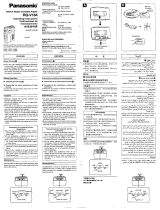 Panasonic RQV164 Instrucciones de operación