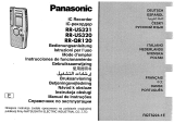 Panasonic RRUS320 Instrucciones de operación