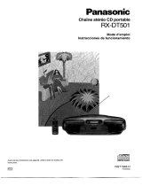 Panasonic RXDT501 El manual del propietario