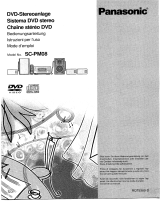 Panasonic SCPM08 Instrucciones de operación