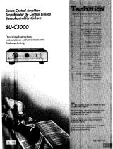 Panasonic SUC3000 Instrucciones de operación