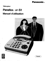 Panasonic UF-S1 El manual del propietario