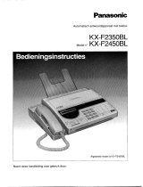Panasonic KXF2350BL El manual del propietario