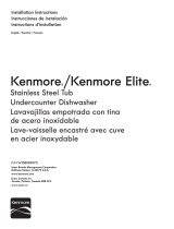 Kenmore 14543 Guía de instalación
