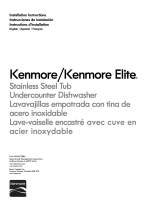 Kenmore Pro 14703 Guía de instalación