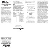 Weller TB100PK Guía de instalación