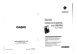 Casio E-505S El manual del propietario