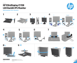 HP EliteDisplay E190i 18.9-inch LED Backlit IPS Monitor Guía de instalación